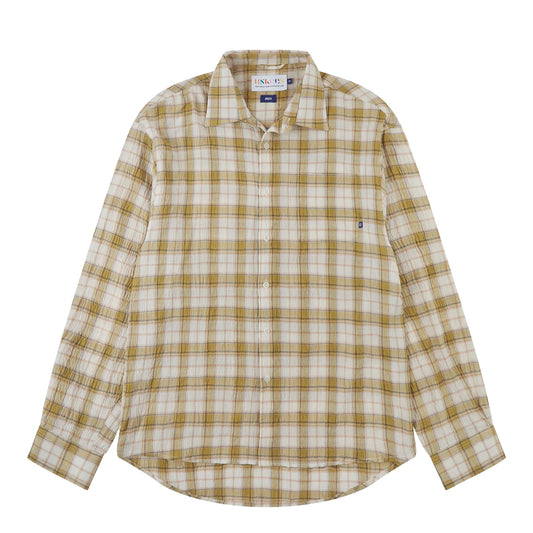 Uskees 6011 Timber Leah Shirt Sand Pebble Plaid - The Sporting Lodge