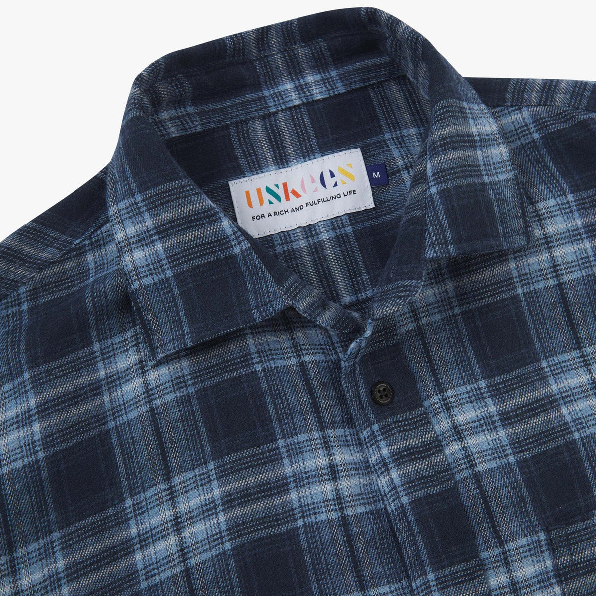 Uskees 6015 Method Shirt Navy Check