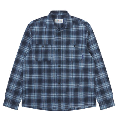 Uskees 6015 Method Shirt Navy Check