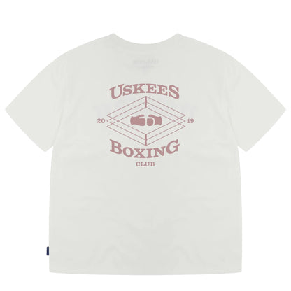 Uskees 7023-1 Slugger S/S T-Shirt White