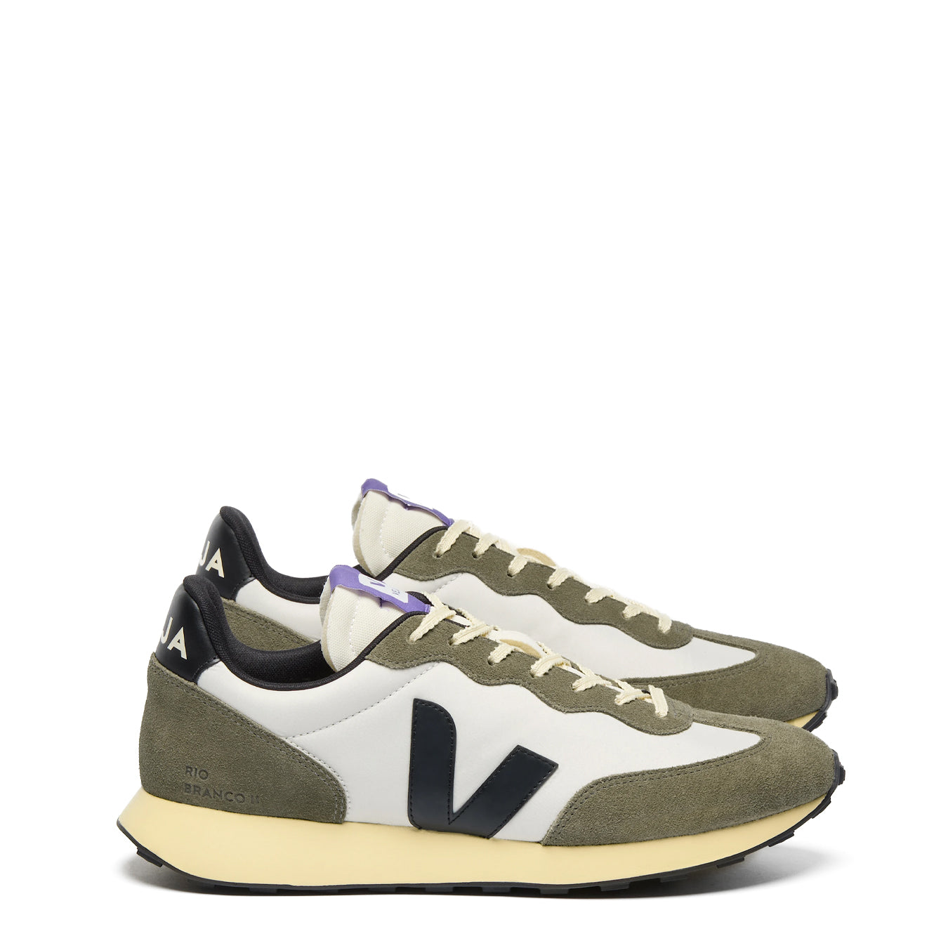 Veja Rio Branco II Nolyn Natural Black Kaki - The Sporting Lodge