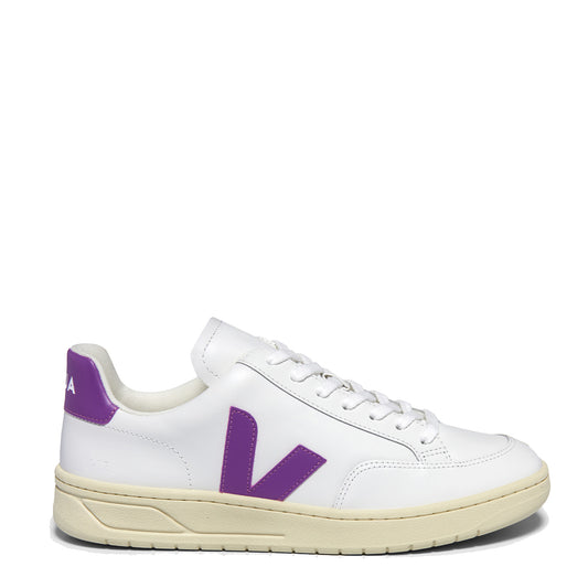 Veja V-12 Leather Trainer White Cosmos - The Sporting Lodge