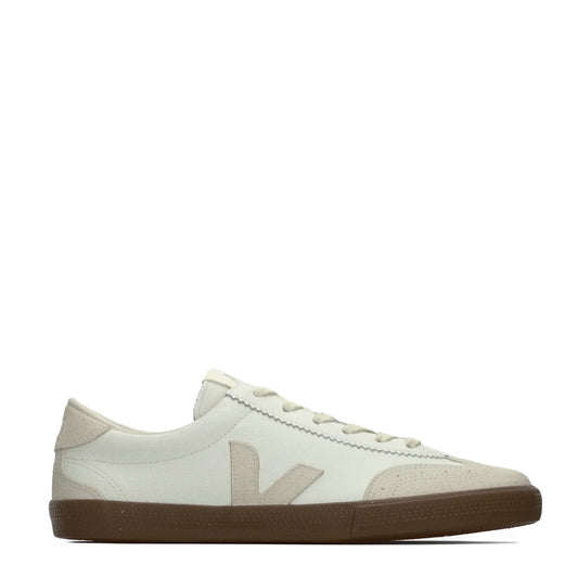 Veja Volley Leather Trainer White Natural Bark