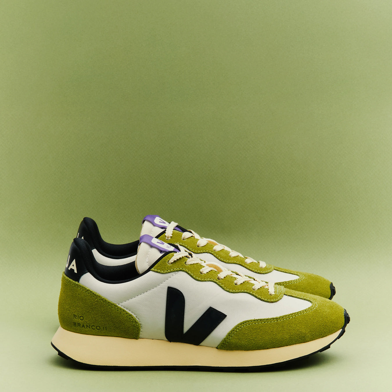 Veja Womens Rio Branco II Nolyn Natural Black Detox - The Sporting Lodge