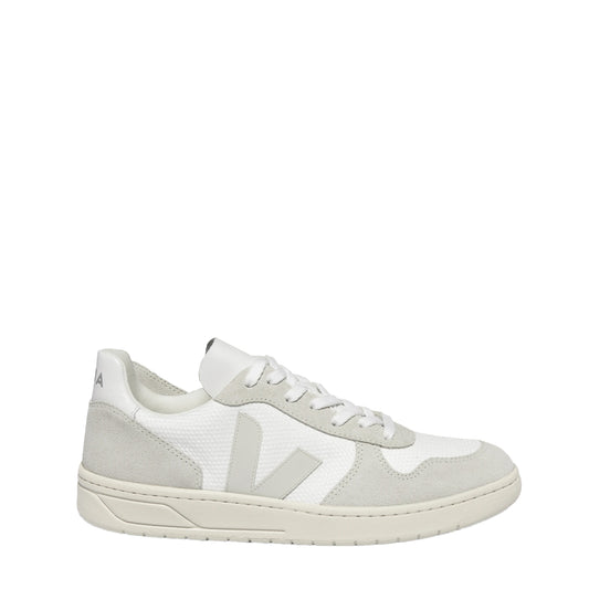 Veja Womens V-10 Trainer White Natural Pierre - The Sporting Lodge