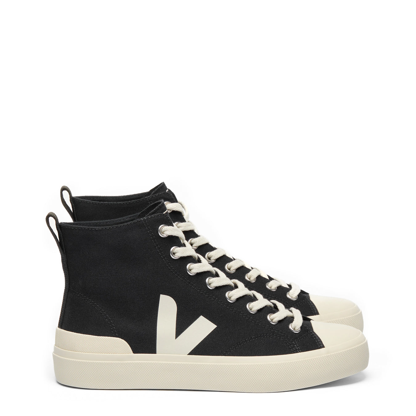 Veja Womens Wata II Canvas Black Pierre - The Sporting Lodge