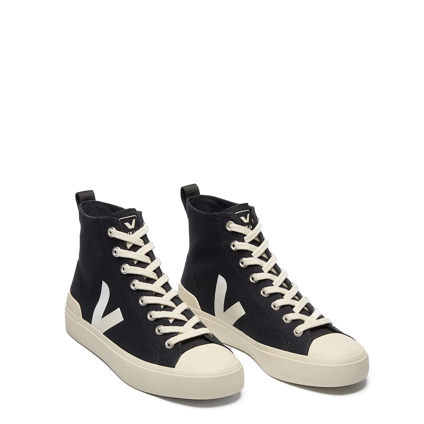 Veja Womens Wata II Canvas Black Pierre - The Sporting Lodge