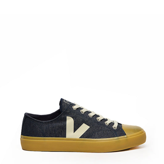 Veja Womens Wata II Low Blue / Pierre / Natural - The Sporting Lodge