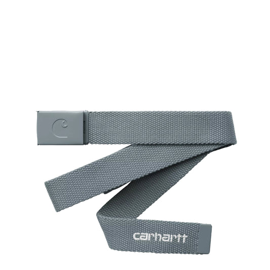 Carhartt WIP C-Logo Belt Tonal Cozy Blue / White - The Sporting Lodge