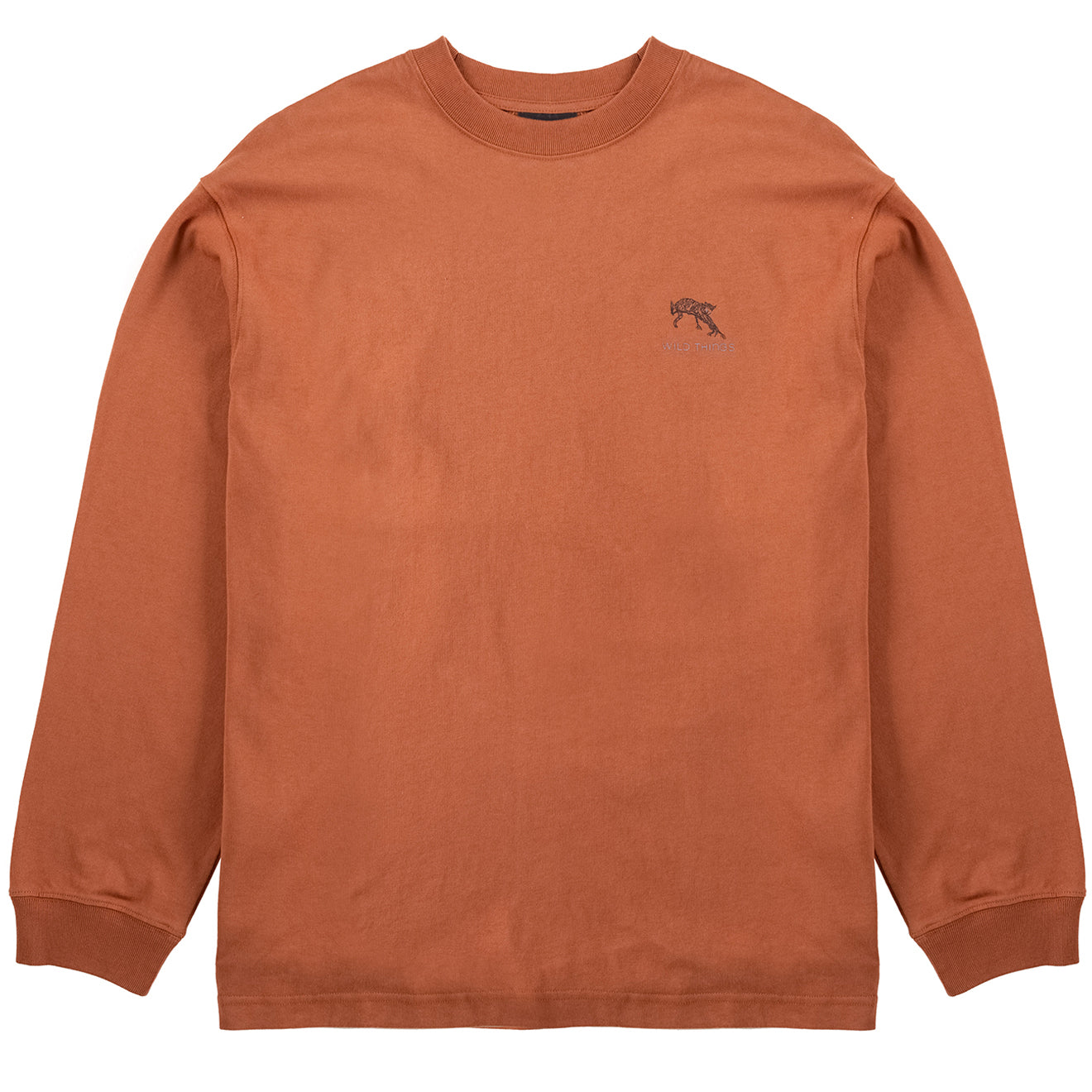 Wild Things Long Tee 2 Orange - The Sporting Lodge