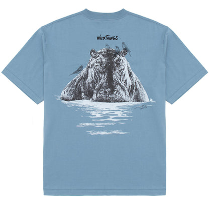 Wild Things Wild Animal T-Shirt One Smoky Blue - The Sporting Lodge