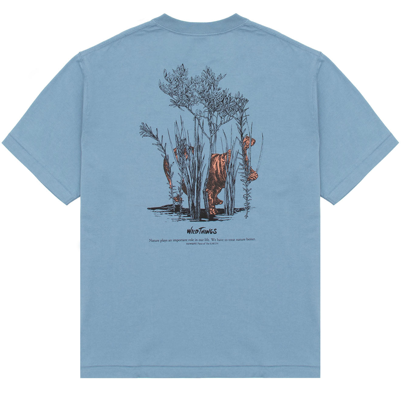 Wild Things Wild Animal Tee One Smoky Blue - The Sporting Lodge