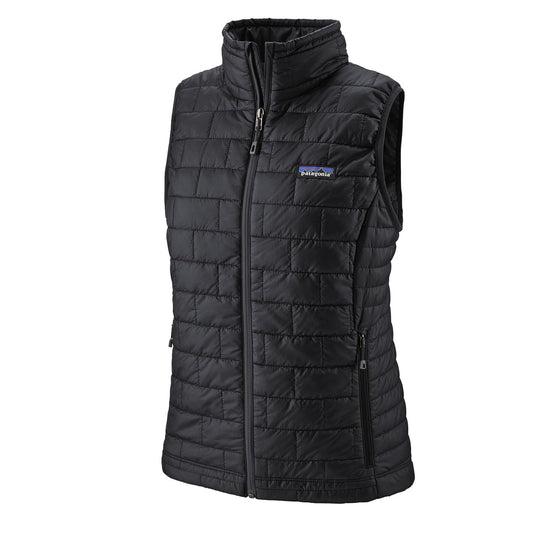 Patagonia Womens Nano Puff Vest Black - The Sporting Lodge