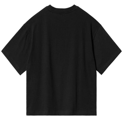 Carhartt WIP Womens S/S Palm Script T-Shirt Black - The Sporting Lodge