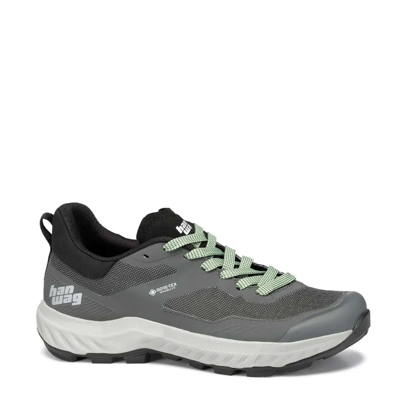 Hanwag Womens Kaduro Light Lady GTX Trainer Anthracite / Black