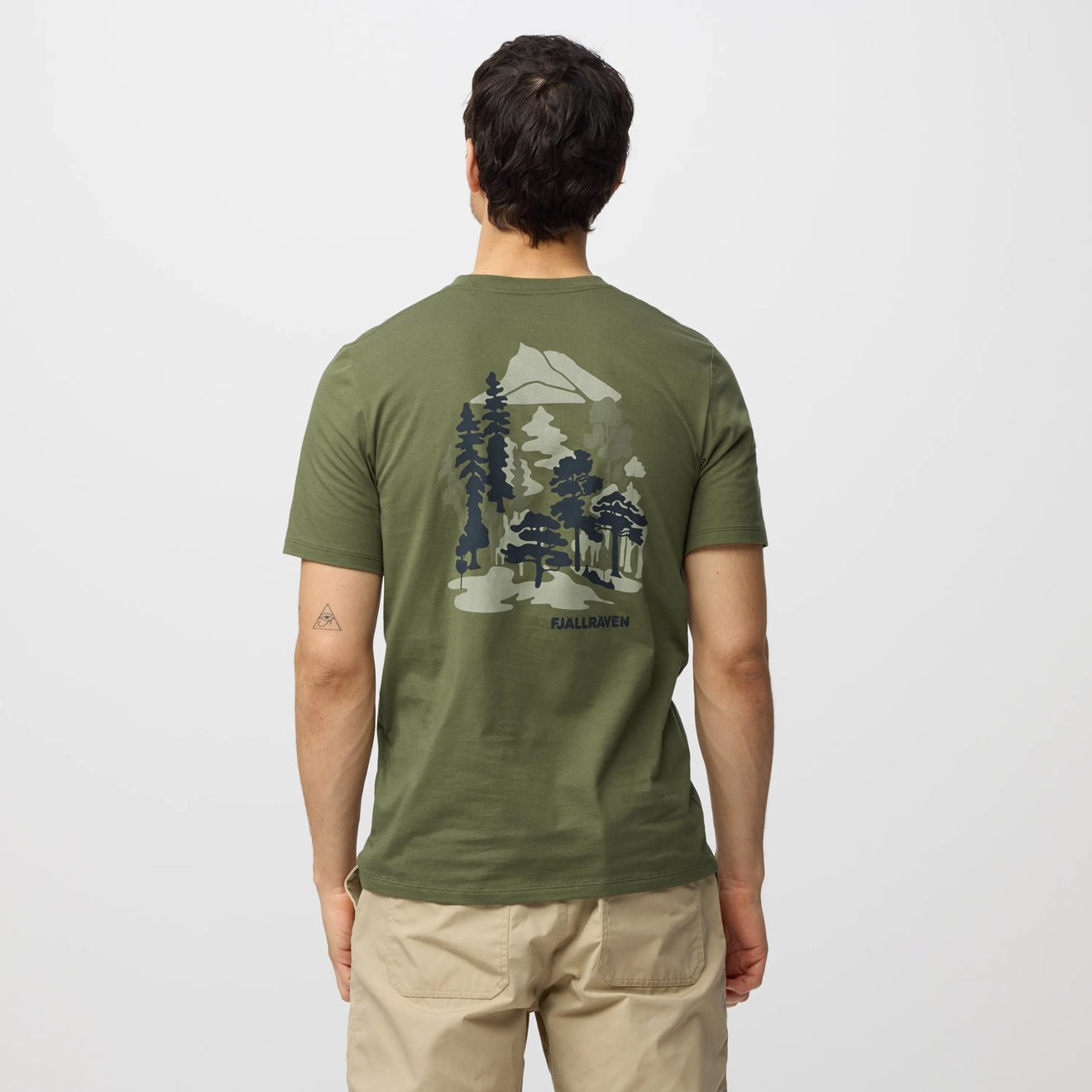 Fjallraven Swedish Forest T-Shirt Classic Chalk White