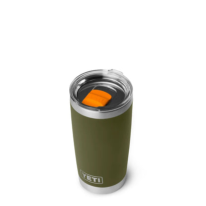 YETI 10 oz Tumbler Olive / King Crab Orange