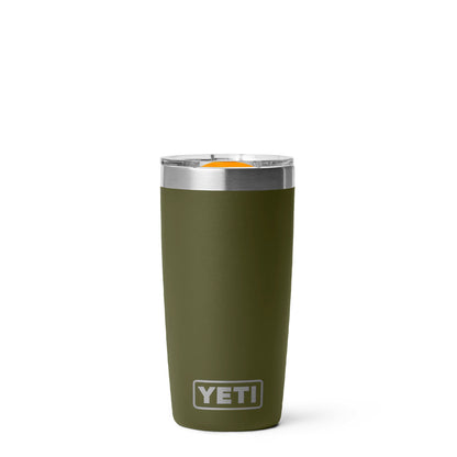 YETI 10 oz Tumbler Olive / King Crab Orange