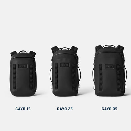 YETI Cayo 25L Backpack Black - The Sporting Lodge