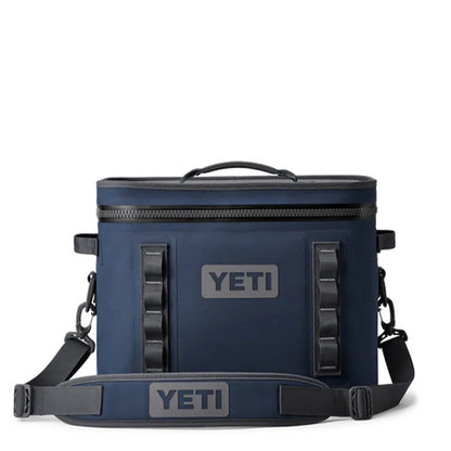 YETI Hopper Flip 18 Soft Cooler Navy - The Sporting Lodge