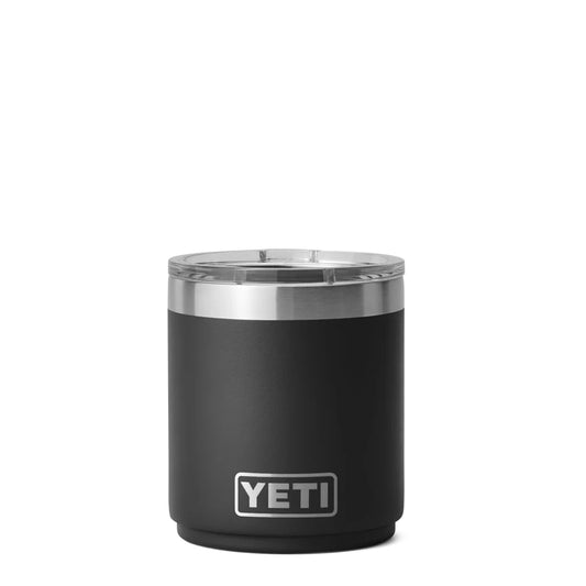 YETI Rambler 10 Oz Lowball 2.0 Ms Black - The Sporting Lodge
