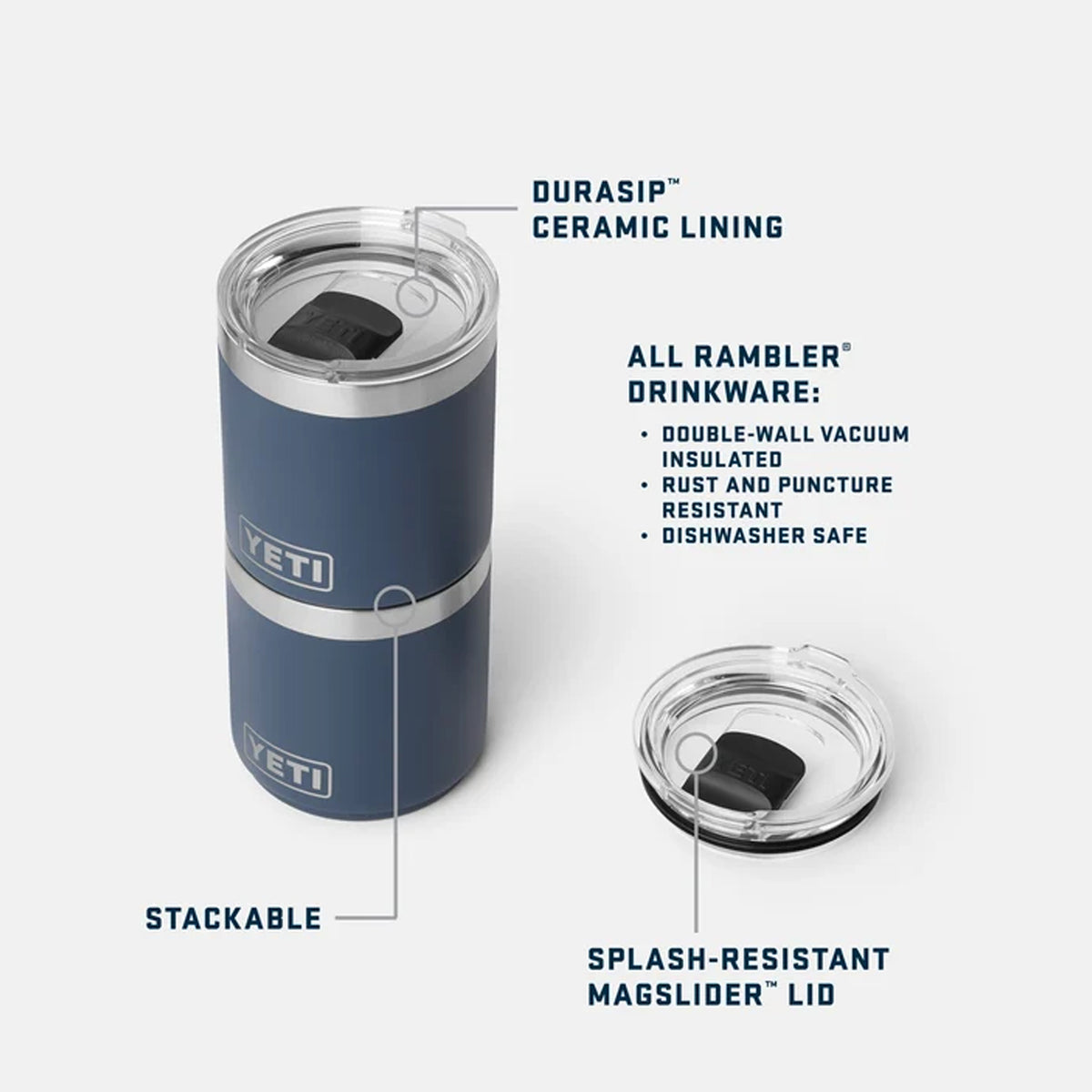 YETI Rambler 10oz Lowball 2.0 MS Seafoam