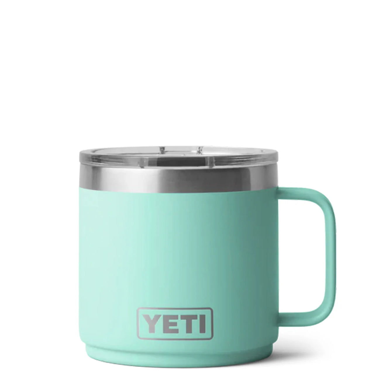 YETI Rambler 14oz Stackable Mug MS 2.0 Seafoam - The Sporting Lodge