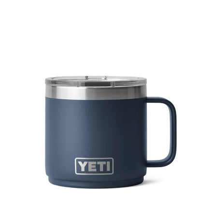 YETI Rambler 14oz Stackable Mug MS Navy - The Sporting Lodge