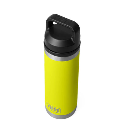 YETI Rambler 18 oz Bottle Chug 18 oz Firefly Yellow - The Sporting Lodge