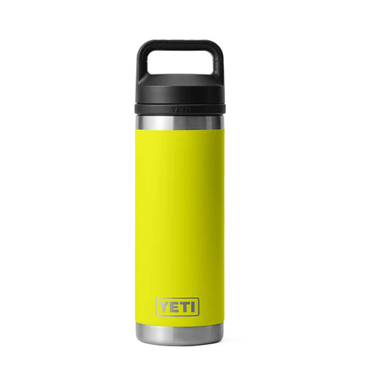 YETI Rambler 18 oz Bottle Chug 18 oz Firefly Yellow - The Sporting Lodge