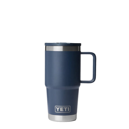 YETI Rambler 20 Oz Travel Straw Mug Navy