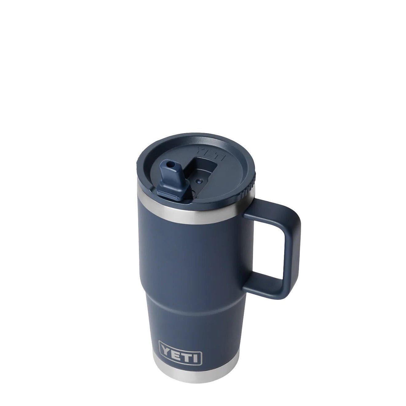 YETI Rambler 20 Oz Travel Straw Mug Navy