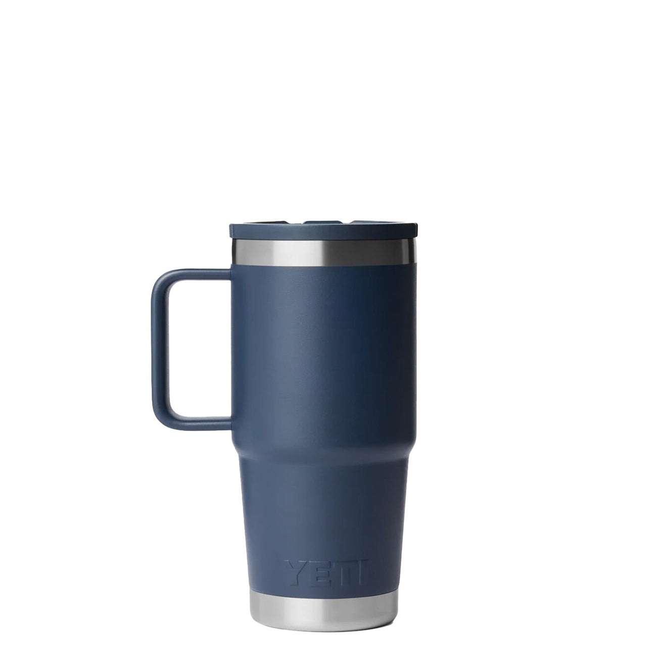 YETI  Rambler 20 Oz Travel Straw Mug Navy