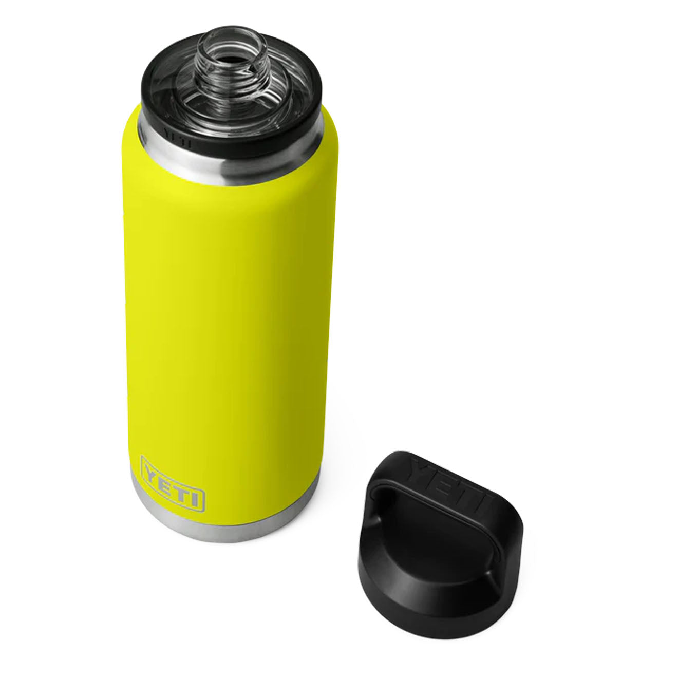 YETI Rambler 36 oz Bottle Chug 36 oz Firefly Yellow - The Sporting Lodge