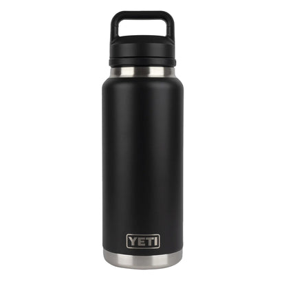 YETI Rambler 36oz Bottle Chug Black - The Sporting Lodge