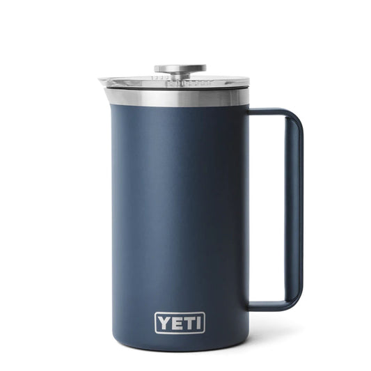 YETI Rambler French Press 34oz Navy - The Sporting Lodge