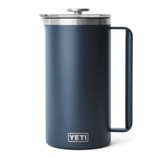 YETI Rambler French Press 64oz Navy - The Sporting Lodge