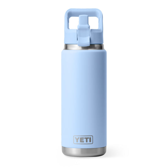 YETI Rambler Straw Bottle 26 oz Big Sky Blue