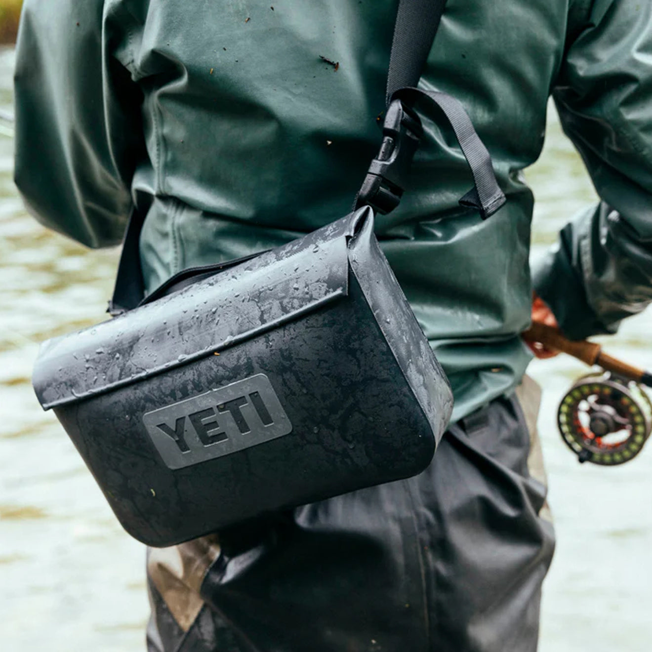 YETI Sidekick Dry 3L Waterproof Gear Case Olive