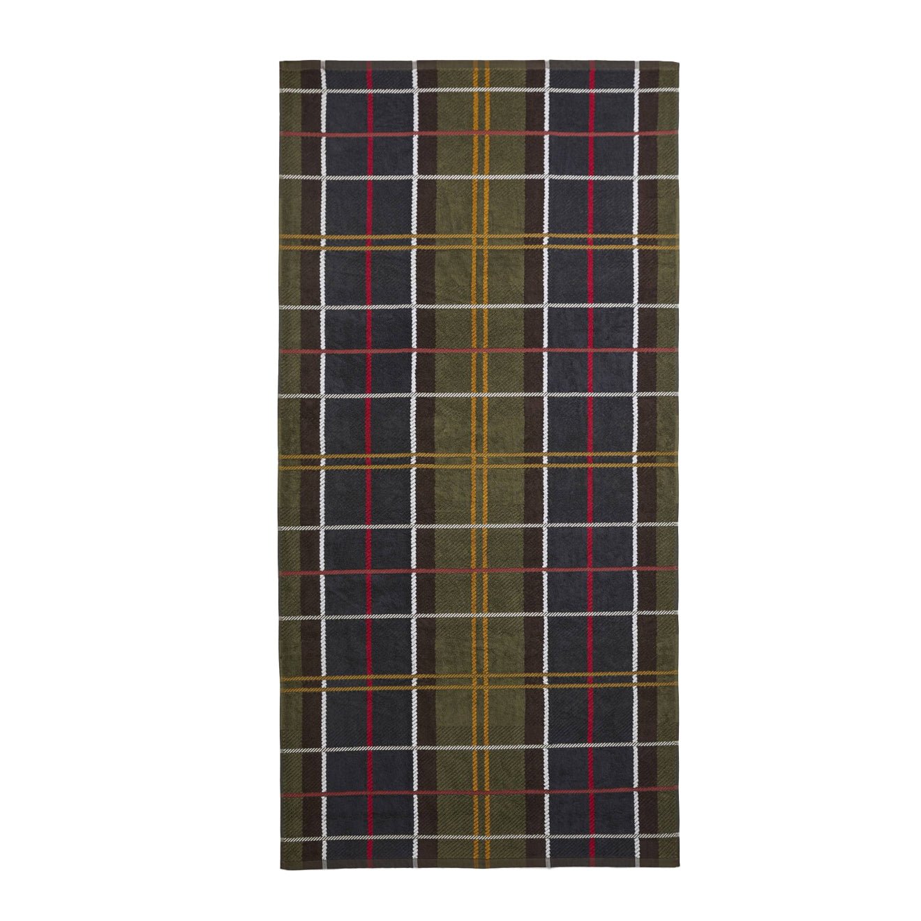 Barbour Tartan Beach Towel Classic Tartan