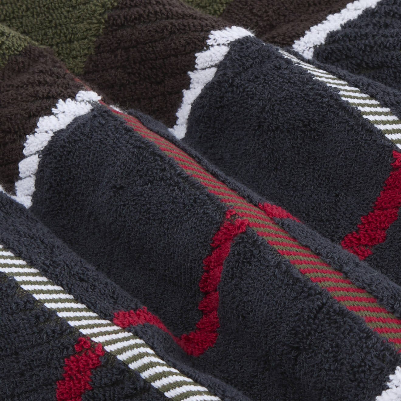 Barbour Tartan Beach Towel Classic Tartan
