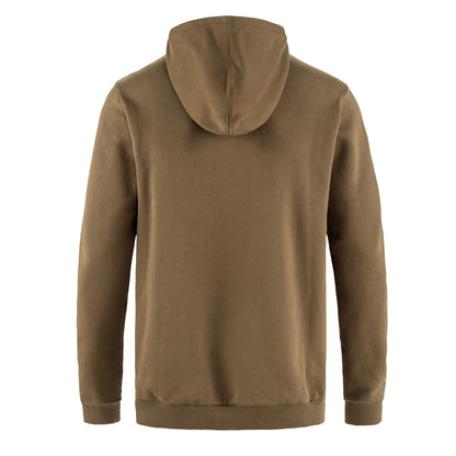Fjallraven Logo Hoodie Wood Brown - The Sporting Lodge