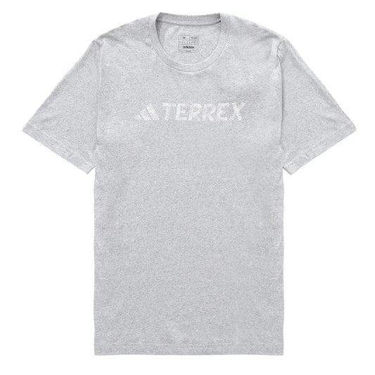 Adidas Terrex Logo T-Shirt Grey - The Sporting Lodge