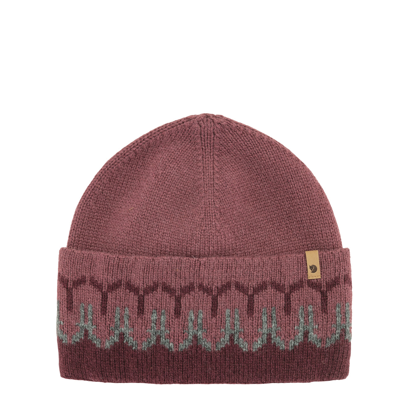 Fjallraven Path Knit Beanie Dark Garnet / Mesa Purple - The Sporting Lodge