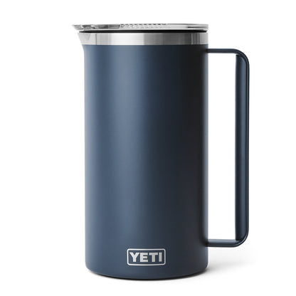 YETI Rambler 64oz Pitcher Navy - The Sporting Lodge
