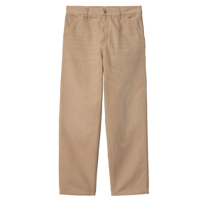 Carhartt WIP Single Knee Pant Peanut - The Sporting Lodge