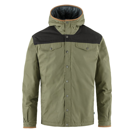 Fjallraven Greenland No. 1 Down Jacket Green / Dark Grey - The Sporting Lodge