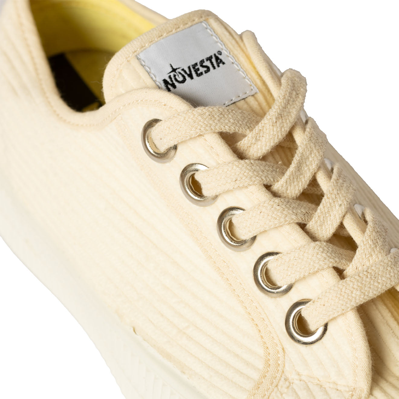 Novesta Star Master Corduroy Trainer White - The Sporting Lodge