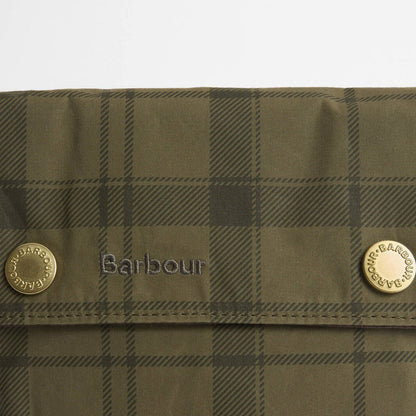 Barbour Transport Crossbody Bag Dusky Green Tartan