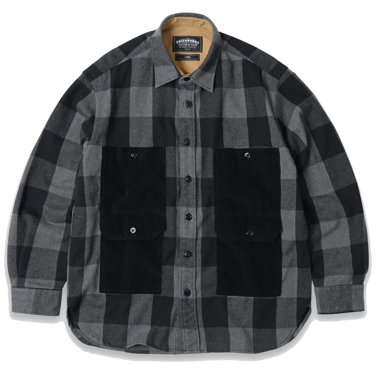 Frizmworks Buffalo Hunting Shirt Jacket Black | The Sporting Lodge